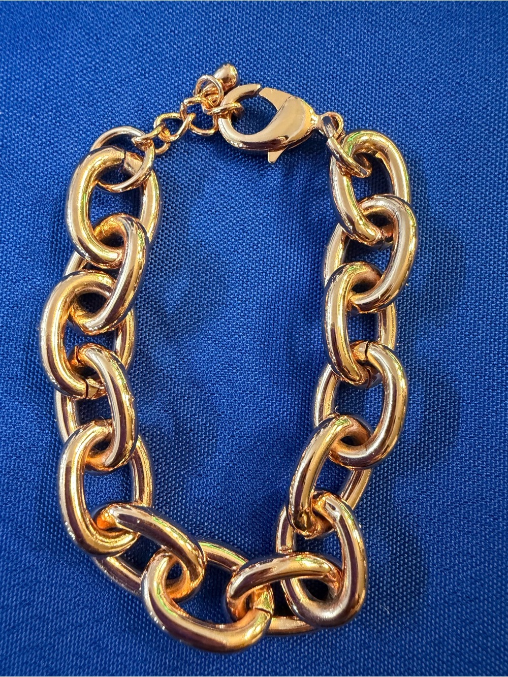 Park Lane Rose Gold Chunky Chain Link Bracelet New